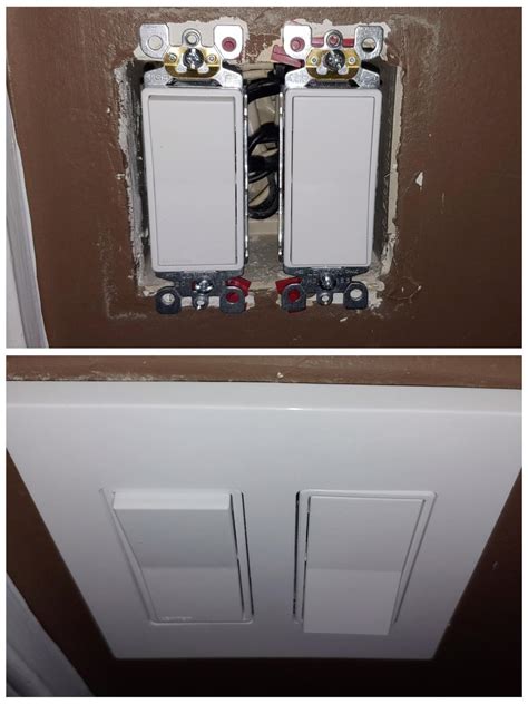 uneven junction box|crooked outlet box repair.